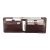 Carteira Masculina Couro Azor Marrom Escuro - comprar online