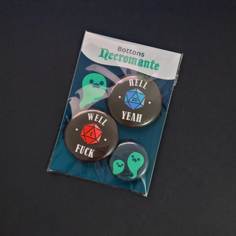 Bottons Necromante - comprar online