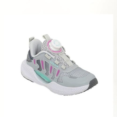 ZAPATILLA ADDNICE LONDON GRIS/FUCSIA