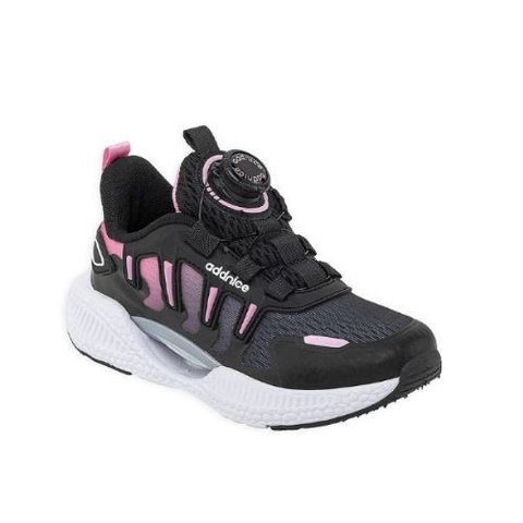 ZAPATILLAS ADDNICE LONDON NEGRO/FUCSIA