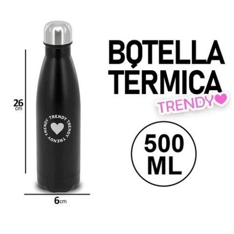 BOTELLA TERMICA TRENDY 500ML