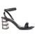 Sandália Feminina Dakota Metalizada Brilhos Salto Bloco Alto Y7541 - comprar online