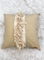 Almohadón Beige Handira Plus Crudo - Pasamanería Flecos Algodón - comprar online