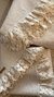 MANTEL ECOCUERO TEXTURADO PUNTILLA ROSE - tienda online