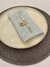 Servilletas gasa doble gris perla - comprar online
