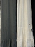 CORTINA DE BAÑO TRIBLE VUELO GASA OFF WHITE - comprar online