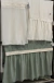 CORTINA DE BAÑO VERDE PUNTILLA