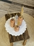 SET X 3 FLOREROS MADERA