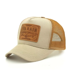 GORRA WESTERN MARRON BEIGE - comprar online