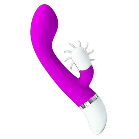 VIBRADOR SHEILA LENGUA ROTADORA SILICONA
