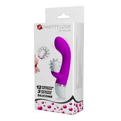 VIBRADOR SHEILA LENGUA ROTADORA SILICONA en internet