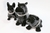 Adorno - Figura Hipopotamo Negro con Collar de Strass - Mi Floreal