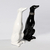 Figura Decorativa Cerámica Galgo - comprar online