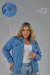 Jaqueta Jeans Oversized Denim Médio - comprar online