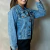 Imagem do Jaqueta Jeans Feminina Denim Médio