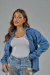 Jaqueta Jeans Oversized Denim Médio
