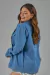 Jaqueta Jeans Oversized Denim Médio