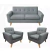 JGO VIGGO 2 CUERPOS (1 SOFA 2 CPOS + 2 SILLON X 1 CPO) (VER DESCUENTO X TRANSFERENCIA)