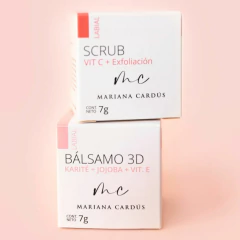 BÁLSAMO 3D + LIPS SCRUB - comprar online