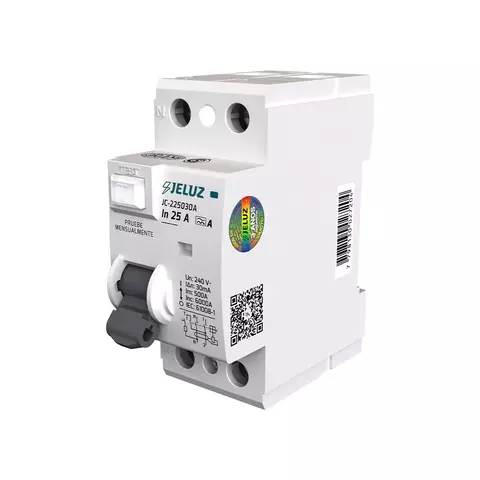 Disyuntor Jeluz Bipolar 2x25A 30mA A - comprar online