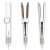 Planchita De Pelo Y Secador 2 En 1 Nuvella Alisado Profesional 1600w Marfil Con Ionizador Para Reduccion De Frizz Y Brillo Natural Nuvella - comprar online