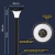 Farola Solar Jardin Lampara Exterior Luz Led Con Poste 90cm Litex LX920 - tienda online