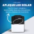 Aplique Led Solar Reflector Exterior Sensor Luz Calida Litex LX127 - tienda online