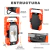 Imagen de Reflector Solar Portatil Linterna Luz Power Bank Litex LX813