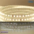 Imagen de Tira de Luces Led Solar Luz Calida Exterior Automatica Kit 5M Litex LX437