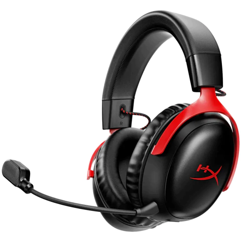 Headset Gamer Inalambrico HyperX Cloud III Negro y Rojo - comprar online