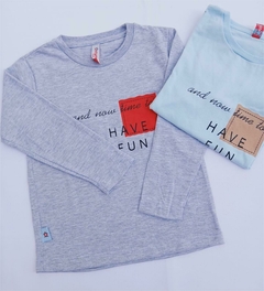 Remera manga larga (niño)