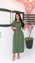 Vestido Chamise Verde Militar