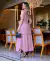 Vestido Guipir Rosé