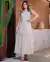 Vestido Guipir Areia