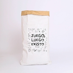 Paper Bag "Juego, luego existo"