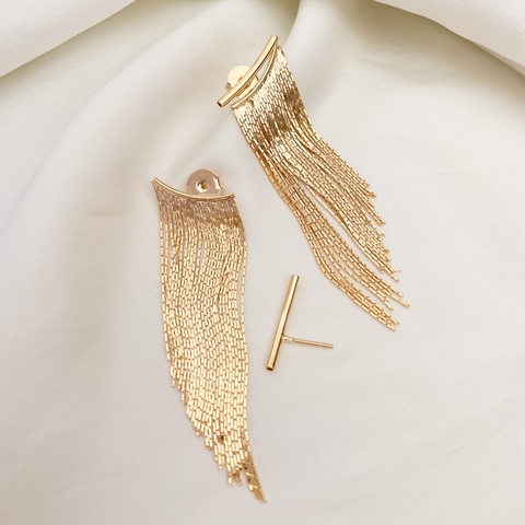 Ear Cuff Com Franja Longa