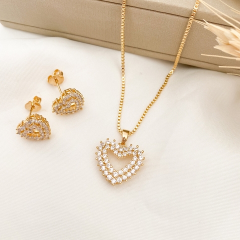 Conjunto Coração Luxo