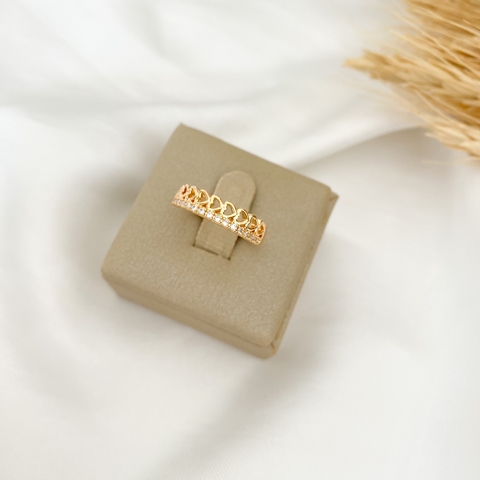 Anel Aparado Corações