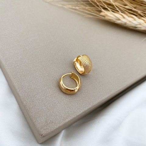 Argola Clássica Relevo M