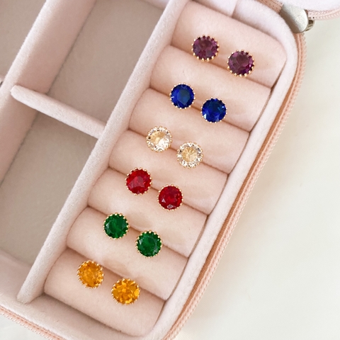 Brinco Redondo Zircônia P