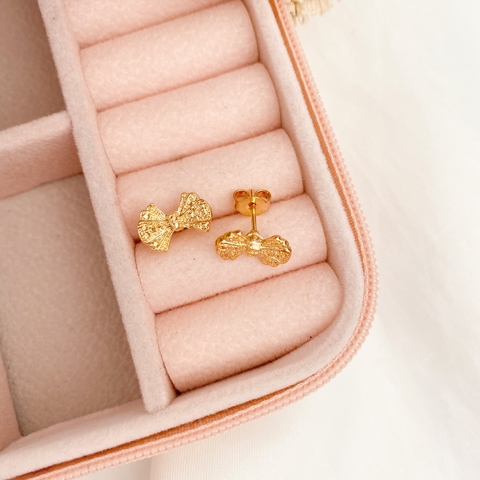 Brinco Laço Craquelado