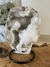 Agata Geodo Branco Pedestal (P)