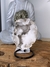 Agata Geodo Branco Pedestal (P) - Cristal Verdadeiro 