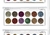 Paleta de Sombra de Glitter 12 Cores- Vivai - comprar online
