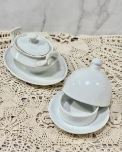 Set de mantequera y salsera - comprar online