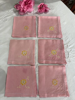 Juego de 6 Servilletas de Té en internet