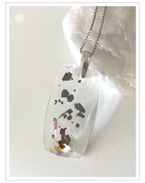 QUARTZO COM PIRITA | Pendant - comprar online