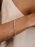 Pulseira Riviera Incolor | Folehado a Ouro 18k na internet