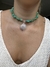 CHOKER CRISTAL NATURAL TURMALINA CASCALHOS COM PRATA 925 na internet