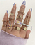 Set de anillos pastel